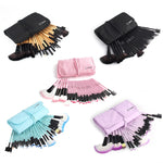 Makeup brushes Sets With Bag Eye shadow Eyebrow highlighter Brush Kits