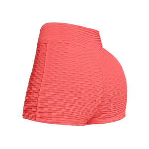 Short Breathable Sports Fitness Panties Solid Color