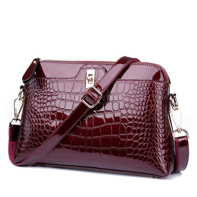 Luxurious Crocodile Women's Bag