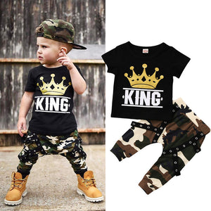 Toddler Baby Boy  Camo Pants Outfits