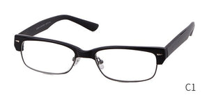 STORY square clear glasses frame women