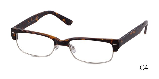 STORY square clear glasses frame women