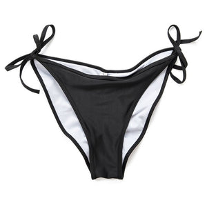 Sexy Low-rise Bikini Underwear Women Briefs Panties V Cut Bikini Sides